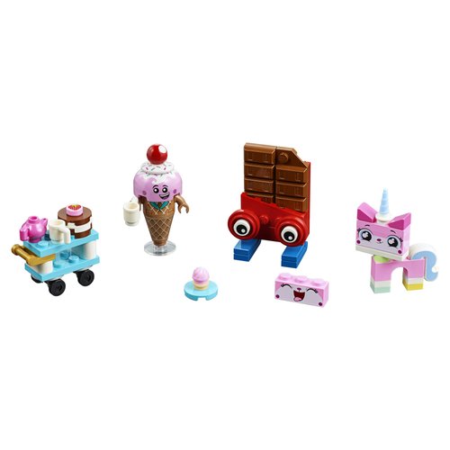 LEGO THE LEGO MOVIE 2 Unikitty’s Sweetest Friends EVER! 70822 Pretend Play Food and Friends Building Kit for Girls and Boys, Unikitty LEGO Set, 2019 (76 Pieces)