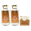 Bath & Body Works Jolly Gingerbread Village - 2 Pack Of Body Lotion with a Yamma Jamma Bar Soap