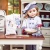 The Queen's Treasures 18 Inch Doll Baking Accessories, 7 Piece Vintage Kitchen Baking Tool Set and Food, Compatible with American Girl DollFurniture