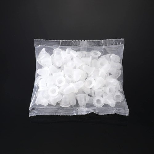 Silicone Ink Caps,500pcs Disposable Silicone Ink Cups Pigment Pigment Ink Caps Small Size Accessories for Ink,Kits,Supplies (500s)