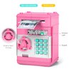Piggy Bank for Boys Girls, Vcertcpl ATM Coin Bank Money Saving Box with Password, Kids Safe Money Jar with Auto Grab Bill Slot, Birthday Gifts Toys Bank for 6 7 8 9 10 11 12 Year Old Girls Boys