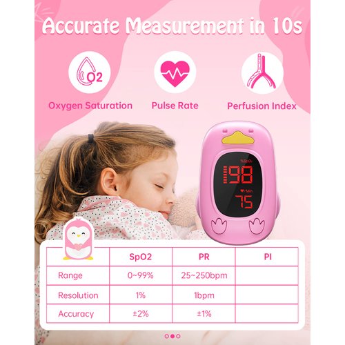 baby pulse oximeter for kids-pulse oximeter fingertip bluetooth baby oxygen monitor infant spo2 pulse monitor,Compatible with iOS Android,suitable for children infant kids baby