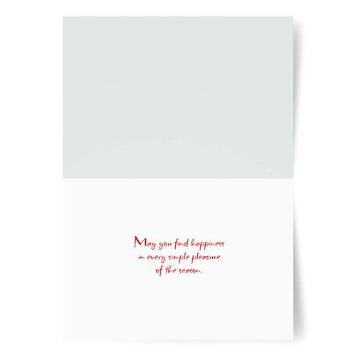 Designer Greetings Red Farm Studios Boxed Christmas Cards, Greetings from the Beach (Box of 18 Nautical/Coastal Holiday Cards with White Envelopes) (125-00844-000)