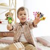 5 PCS Finger Puppets for Kids Toddlers Ages 1-3 3-5 4-8, Mini Plush Animals Baby Finger Puppet Toys, Puppet Show Theater Props, Small Prize Box Toys, Bulk Party Favors for Kids, Toddlers