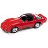 1979 Chevy Corvette Red with Black Top Classic Gold Collection 2023 Release 1 Limited Edition to 4500 Pieces Worldwide 1/64 Diecast Model Car by Johnny Lightning JLCG031-JLSP324A