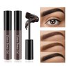 LOKFAR 2 Pcs Peel Off Tattoo Eyebrow Gel, Natural Eye-brow Gel Long-Lasting Waterproof Eyebrow Peel Off Tattoo Brow Tattoo Makeup, Eyebrow Tattoo Peel Off for All Types of Eyebrows (Gray Brown)