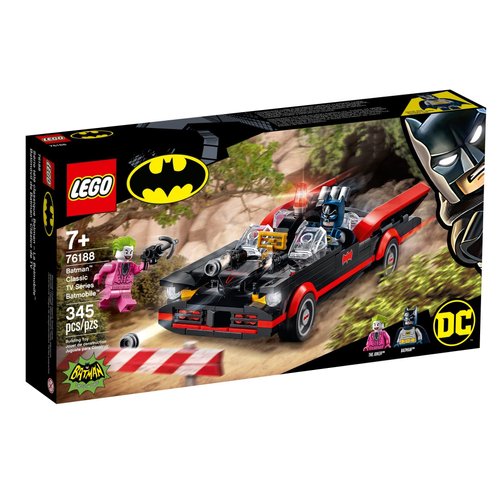 Lego Batman Classic Batmobile 76188 Building Toy with Joker Minifigure Authentic Construction Block Set