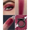 HOOMUSS Single Berry Eyeshadow Shimmer, Handmade Pressed Eyeshadow Palette Long Lasting With No Creasing, Intense Color Pigmented Dark Red Eye Shadow (Cranberry)