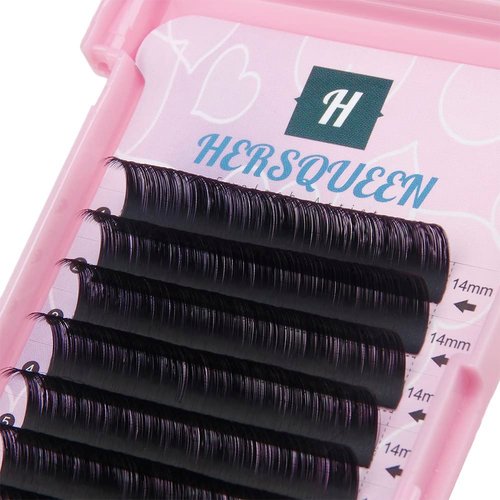 .05 Russian Volume Eyelash Extensions Cashmere Mink Lashes C D Curls Russian Mink Fan Lash Salon Lash Tray Semi Permanent Individual Lash Natural Volume Fan Silk False Lash