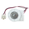 DC12V 4W Refrigerator Evaporator Fan Motor Replacement Parts for Vissani Fridge/Frigidaire/Magic Chef Refrigerator, Freezing Fan Motor Replaces for Midea Freezer BCD-330WTV 50240401000Q ZWF-02-4