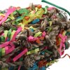 GetCoupon Parrot Toy, Grass Woven Colorful Tear Toy, Decompression Fun Pull Toy, Shredded Paper Toy, Bird Toys Cage Accessories