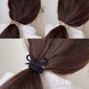 KOVOLITU 12 PCS Braided Hair Ties Bow Tie Hair Bracelets for Women Girls Elastic Hair Ties No Damage Ponytail Holders