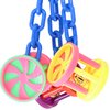 Bonka Bird Toys 1478 Roller 5" by 3.50", Parrot Puzzle Pull Cage Toy, Parrotlet, Budgies, Conures, and Similar