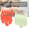 Professional Hair Clipper Guards Guides, 2Pcs 1.5mm 4.5mm Cutting Guides Hair Guards Combs Replacement Hair Trimmer Supply for Hair Clippers Trimmers Attachment (red and green)