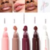 Mrettick 5 Colors Hydrating Lip Gloss, Shiny Jelly Lip Plumping Lip Balms, Long Lasting Nourishing Non-sticky Fresh Clear Smooth Lip Care