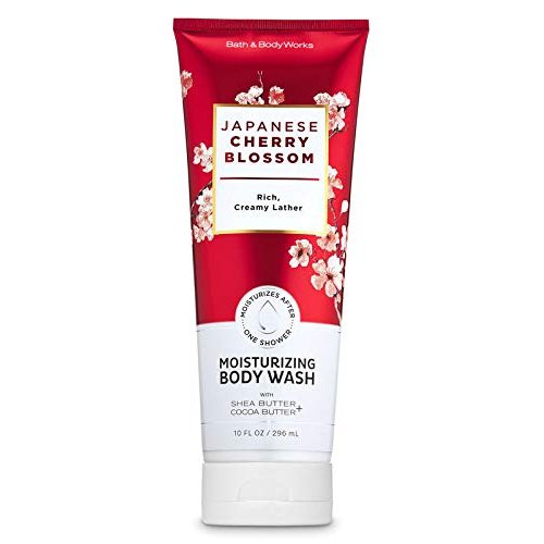 Bath and Body Works Moisturizing Body Wash 10 oz (Japanese Cherry Blossom)
