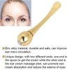 Eye Cream Massage Sticks, Zinc Alloy Eye Cream Applicator Eye Anti Wrinkle Eye Fatigue Relief Massage Stick for Facial-Treatments-and-Masks Cream Scoop DIY Cosmetic Tool