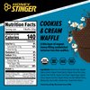 Honey Stinger Organic Gluten Free Cookies & Cream Waffle | Energy Stroopwafel for Exercise, Endurance and Performance | Sports Nutrition for Home & Gym, Pre & During Workout | 16 Waffles, 16.96 Ounce