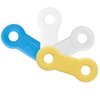 20PCS Replacement Elastic Straps for Meyson EMA Application (Blue, 16 mm)