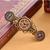 EXCEART 3pcs Steampunk Hair Clips Vintage Clock Gear Barrettes Gothic Steam Punk Cog Wheel Hairpins Hair Accessories for Women Cosplay Costume Party