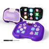 Sienbor Mini Handheld Musical Dance Toy ,Fast Push Game, 4 Modes ,Puzzle Sensory Toys for Kids 8-12,Birthday Gifts for Boys Girls，Boys Girls Christmas Toys,Fidget Games Toys for Boys Girls (Violet)