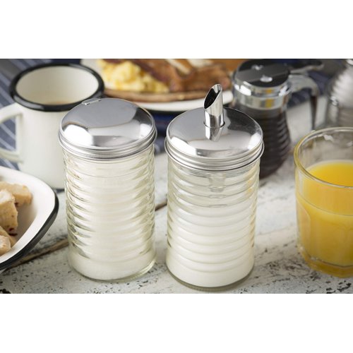 Tablecraft 12 oz Beehive Sugar Pourer, clear