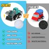 Fajiabao Construction Toy Cars for 3+ Years Old Toddler Boy Toys Mini Pull Back Cars Small Truck Toddler Stocking Stuffers Party Favors Operation Christmas Child Bulk Kids Prize (Color Random)