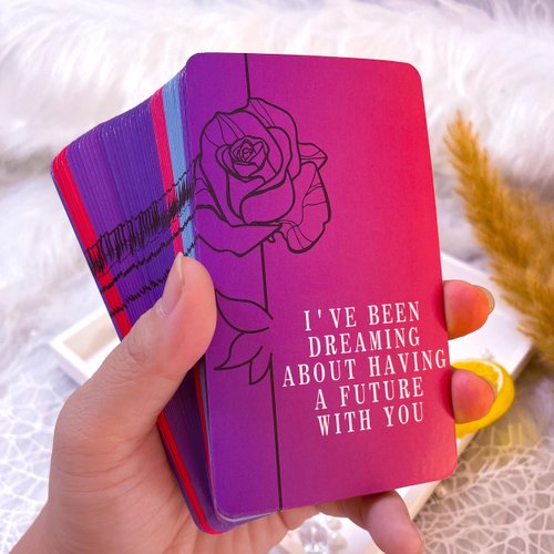 Oracle Cards Decks Divine Loves Oracle Cards,64 Love Tarot Cards Twin Flame Oracle Deck,oracle cards decks with meanings on them,Explore Intimate topics Meet Your Needs for Love and Being Loved