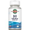 KAL Vitamin D3 5000 IU Softgels (125 mcg), Active Form of Vitamin D, Calcium Absorption, Bone Health, Immune Support Supplement, Liquid Filled ActivGels, Made Without Soy, 90 Servings, 90 Softgels