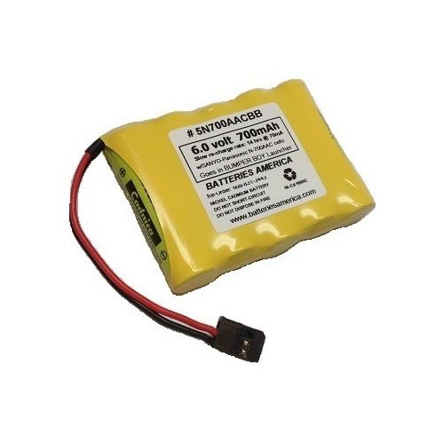 6.0volt 700mAh Rechargeable Battery Pack for Bumper BOY - 5N700AACBB