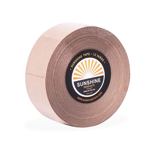 Sunshine Extended Wear Hair System Tape Roll Adhesive Wig Tape - Brown Liner Hair Tape - Long Las...
