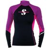 SCUBAPRO Women's UPF80 T-Flex Long-Sleeve Rash Guard, Jewel, Small