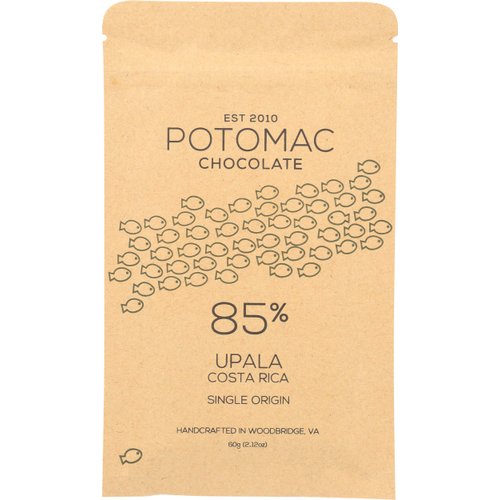 POTOMAC CHOCOLATE Bar Chocolate Upala 85Pct, 50 GR