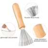 Comb and Brush Cleaner Tool Set - 3 Pieces with Rake Design for Home and Salon Use
