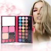 Vtrem Cosmetic Make up Palette Set Kit, 24 Colors Eyeshadow/Lip Glosses/Eyebrow Powder/Blushers/Pressed Powder/Mirror/Brushes, All-in-One Makeup Gift Set for Teens Girls Beginners Pros