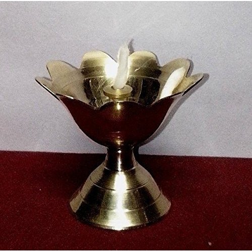 Rastogi Handicrafts India Puja Cotton Wicks Religous Long Jyot Bati Akhand Oil Lamp Diya Diwali Lighting