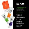 No B.S. (No Bad Stuff) Skincare Minis Kit, Vitamin C & E Serum with Hyaluronic Acid, Retinol Night Cream, Caffeine Eye Cream, Waterproof Acne Patches, 4 Product Trial Size Skin Care, Gluten Free
