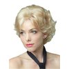 OYSRONG Beauty Elegant Women Short Golden Wavy/curly Layered Heat Resistant Fiber Daily Wig