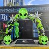 Alien head balloons,Alien UFO party supplies balloons,outer space Alien birthday party decoration,baby shower/carnival circus/halloween party decoration