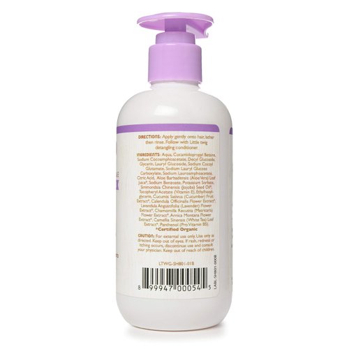 Little Twig Calming Lavender Shampoo, Hair Shampoo with Natural Plant Derived Formula, Vegan, Gluten-Free, Perfect for Newborns, 17 fl. oz.