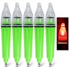 SILANON Deep Drop LED Fishing Light Underwater Waterproof Fishing Light Night Flashing Fishing Lure Light Attractants Fishing Lamp Tools for Attracting Bait Lures 5 Colors 4.7in,6.7in