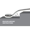 TEKTON 8 mm x 10 mm 45-Degree Offset Box End Wrench | WBE24308