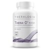 Theralogix Thera-D 4000 Vitamin D Supplement - 4,000 IU (100 mcg) Vitamin D3 Tablets - 90-Day Supply - Immune Support Supplement for Women & Men - Aids Bone & Heart Health - NSF Certified - 90 Tablets