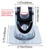 Strong Adhesive and Waterproof Shower Head Holder, Adjustable Handheld Shower Holder Wall Mount Shower Bracket by Lofekea