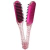 ZIZEV Double Sided Brush for Straightening Hair, Innovative Design, Efficient Straightening, Gentle on Hair, Quick Drying, Versatile Functionality