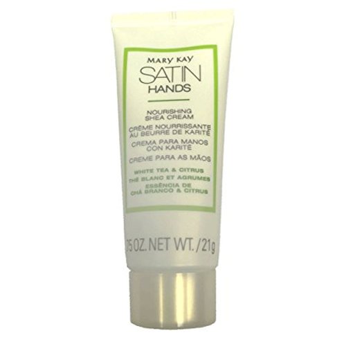 Set of 3 Mary Kay White Tea & Citrus Satin Hands Nourishing Shea Cream .75 oz Travel Size