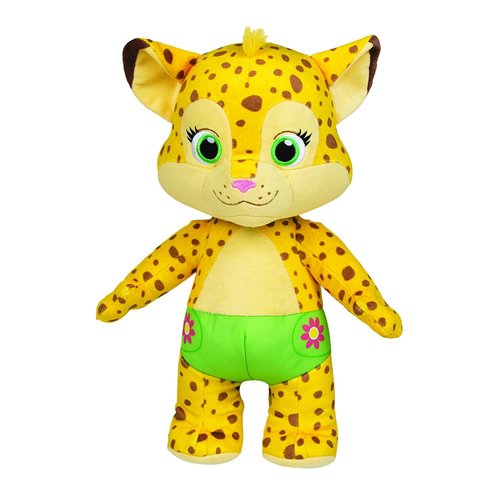 Snap Toys Word Party - Franny 7" Stuffed Plush Baby Cheetah from The Netflix Original Series - 18+ Months