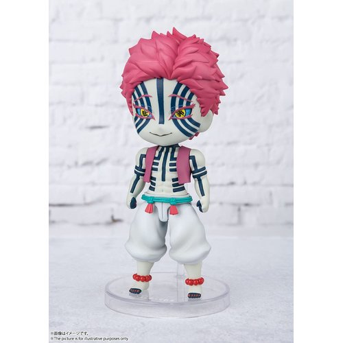 TAMASHII NATIONS - Demon Slayer: Kimetsu no Yaiba - Akaza, Bandai Spirits Figuarts mini Action Figure