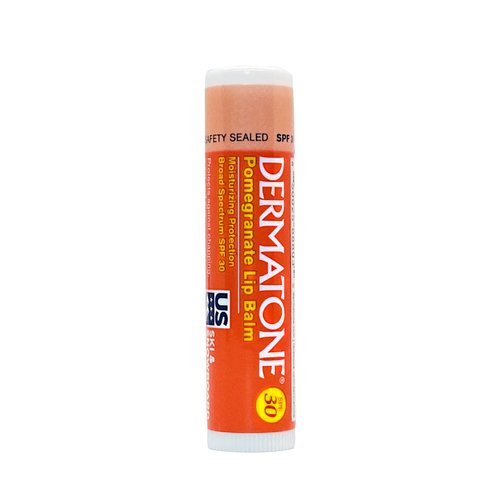 Dermatone Pomegranate Lip Balm SPF 30, 0.15 oz.