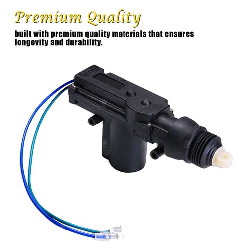 VaygWay Universal Car Power Door Lock Actuators- Premium Quality Auto 12V Power Door-Keyless Remote Entry System Kit- 2 Pack